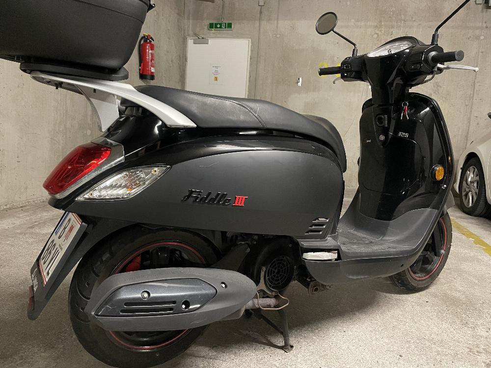 Motorrad verkaufen SYM Fiddle 125 Ankauf